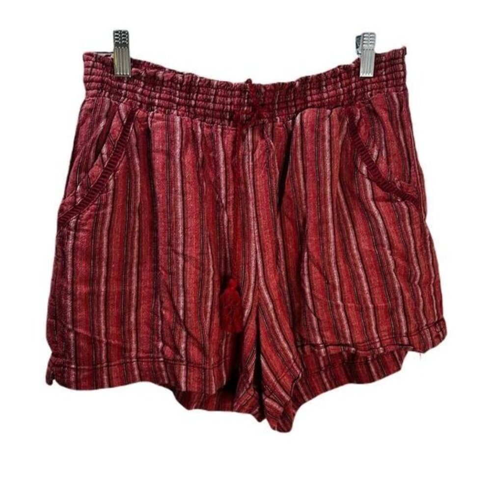 Briggs Linen Blend Pull-On Summer Shorts XL